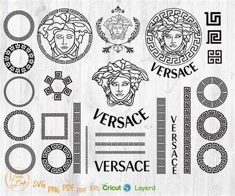 versace medusa logo svg.